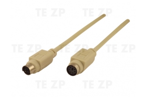 Kabel przedłużacz PS2 MD6M-MD6F 1,8 m; kod 2397